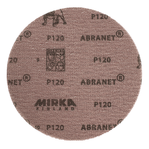 Фото товара "ABRANET Шлифовальный круг, сетчатая основа из полиамида, 150 мм, без отверстий, Р400"