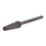 Фото товара "Борфреза форма L коническая с закругленным концом, D=12 мм, d=6 мм, FL=28 мм, L=72 мм, твердосплавная"