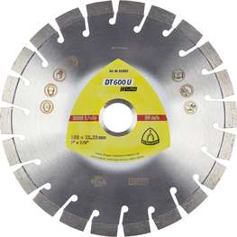 DT600U Алмазный диск универсальный, ø 180х2,6х22,23 мм, - 1 шт/уп. DT/SUPRA/DT600U/S/180X2,6X22,23/22K/9