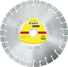 DT600U Алмазный диск универсальный, ø 230х2,6х22,23 мм, - 1 шт/уп. DT/SUPRA/DT600U/S/230X2,6X22,23/30K/9